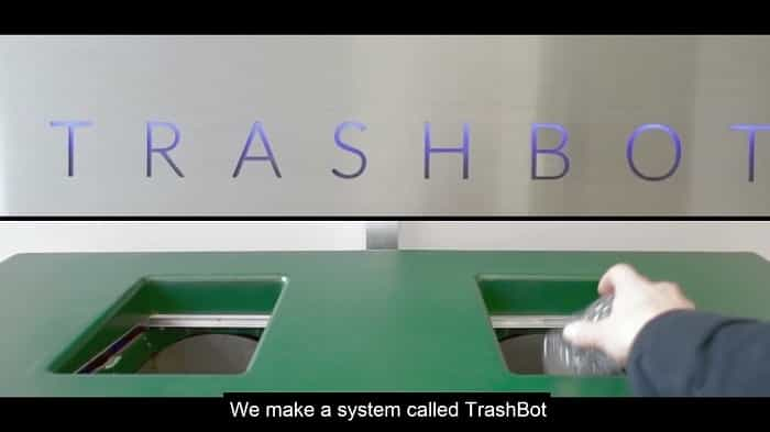 AI加持的TrashBot垃圾分拣系统可实现90%准确率