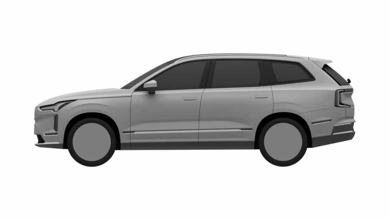 新一代沃尔沃XC90纯电版首曝：多了精致、少了霸气